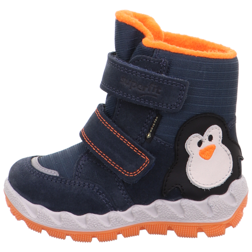 фото Ботинки superfit icebird 1-006009 размер 29, синий/оранжевый
