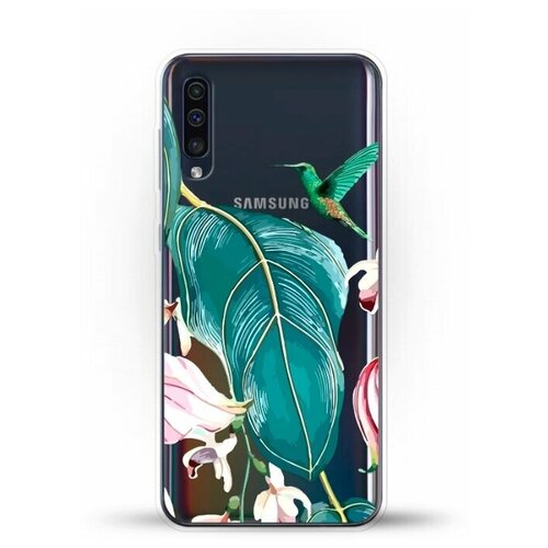 фото Силиконовый чехол колибри на samsung galaxy a50s andy & paul