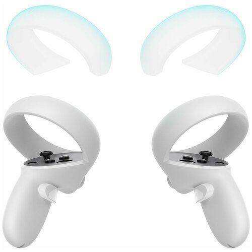 фото Силиконовые накладки на кольцо контроллеров oculus quest 2 kiwi design