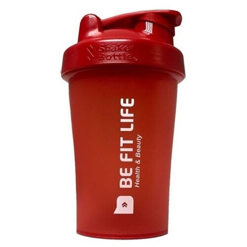 фото Befitlife шейкер спортивный (400мл) красный be fit life
