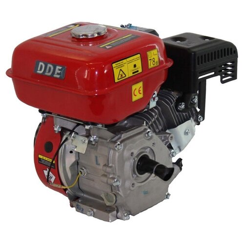 фото Двигатель бензиновый четырехтактный dde 190f-s25g (25.0мм, 15.0л.с., 420 куб.см., фильтр-картридж, датчик уровня масла, генерирующая катушка 80w)