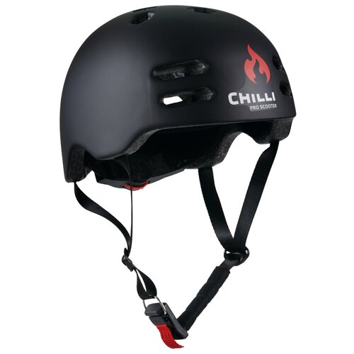 фото Шлем chilli 2022 inmold helmet 53-55cm black (us:s)