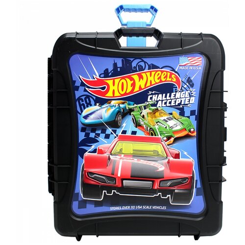 фото Hot wheels 110 car case чемодан для хранения машинок