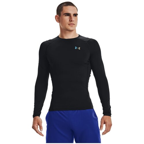 фото Лонгслив under armour hg rush 2.0 comp ls черный sm 1358233-001