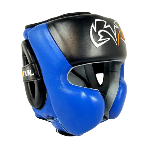 фото Боксерский шлем rival rhg30 black/blue (xl)