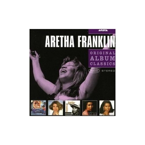 фото Компакт-диски, arista, aretha franklin - original album classics (who's zoomin' who? / aretha / what you see is what you sweat / a rose is st (5cd)