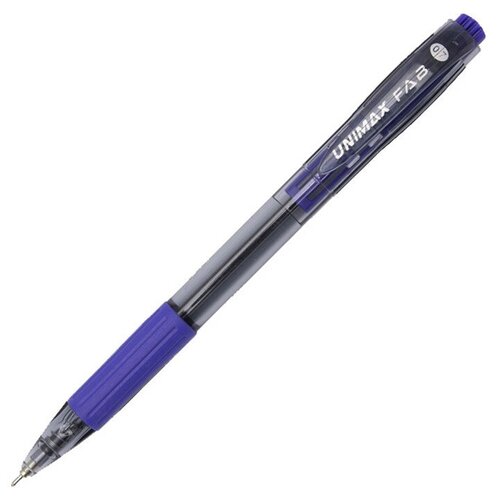 фото Unimax ручка шариковая автоматическая unimax fab gp 0,7мм, син, масл, автом (36 штук)
