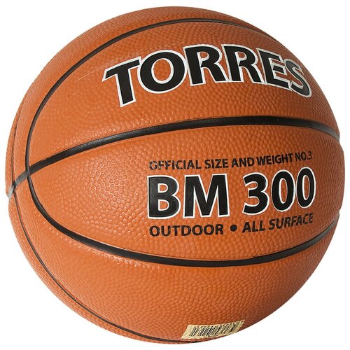 фото Мяч баскетбольный "torres bm300", р.3, арт.b02013