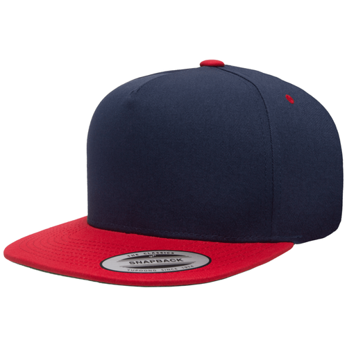 фото Кепка flexfit 6007t - classic snapback navy/red