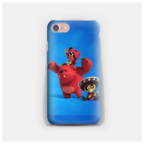 фото Силиконовый чехол brawl stars на apple iphone 7/ айфон 7 xcase