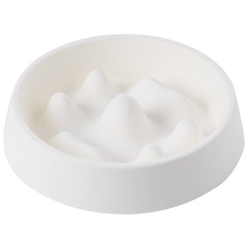 фото Миска для корма xiaomi jordan&judy pet slow bowl (white)