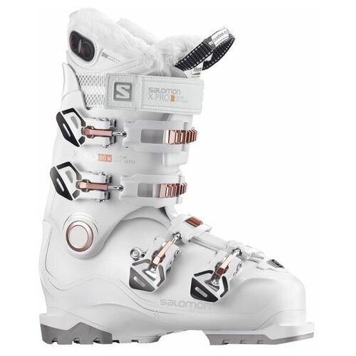 фото Горнолыжные ботинки salomon x pro 90 w custom heat white (с подогревом) (17/18) (23.5)