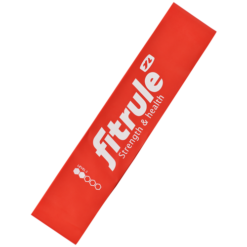 фото Фитнес-резинка для ног fitrule (красный 5 кг)