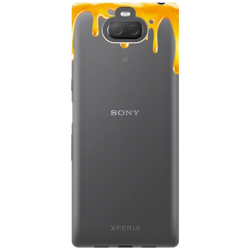 Силиконовый чехол на Sony Xperia 10 Plus / XA3 Ultra / Сони Иксперия 10 Плюс с 3D принтом Jam прозрачный cиликоновый чехол на sony xperia xa сони иксперия ха с принтом розовые розы