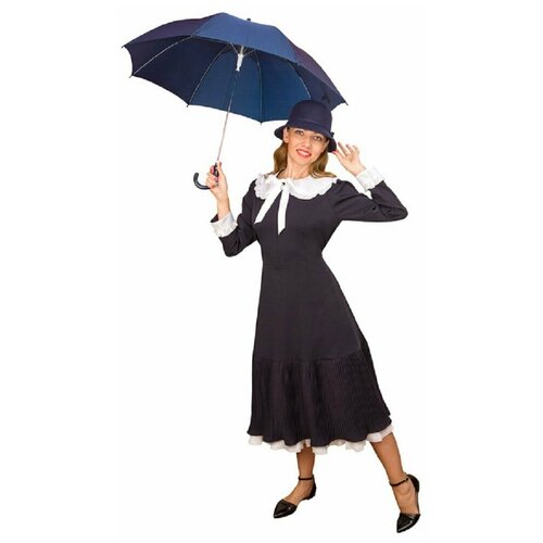 фото Костюм мэри поппинс взрослый элит классик 46 (шляпа, платье, зонт) elite classic