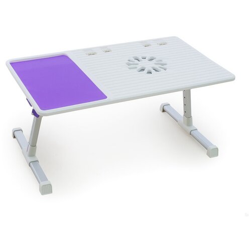 фото Smart bird pt-36 стол для ноутбука бело-фиолетовый