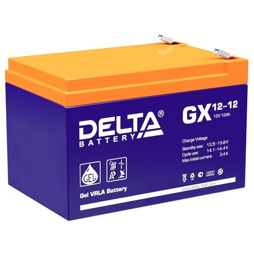 фото Аккумулятор delta gx 12-12 delta corp.