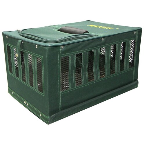 фото Ящик для перевозки птицы складной 40х28х23 см брезент maker