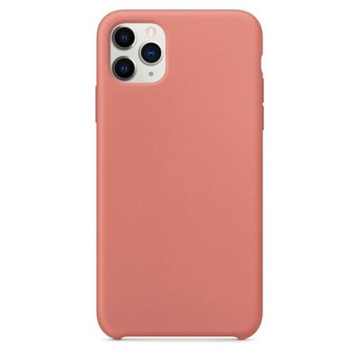 Чехол-накладка для iPhone 11 Pro Max SILICONE CASE NL коралловый (27)