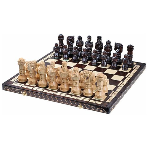фото Madon шахматы "гладиатор" (дуб, 60 х 60 см, ручная работа)