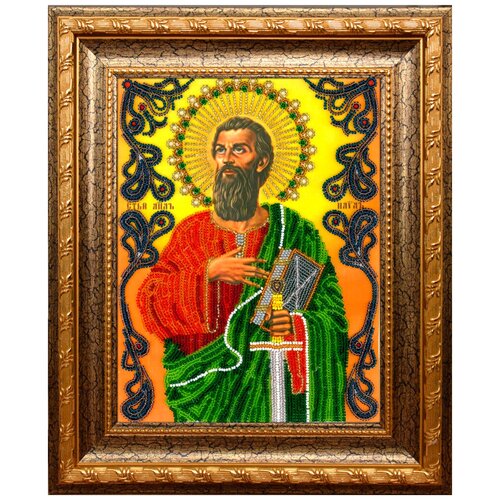 фото Набор для вышивания бисером вышиваем бисером арт.а21 святой апостол павел 19х25,5 см
