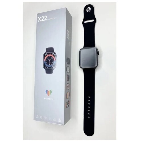 фото Умные часы smart watch x22 44mm (черный)