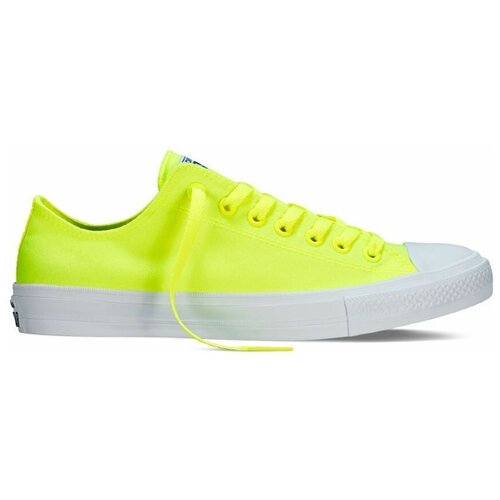 фото Кеды converse (конверс) chuck taylor all star ii 150160 неон желтые (37)