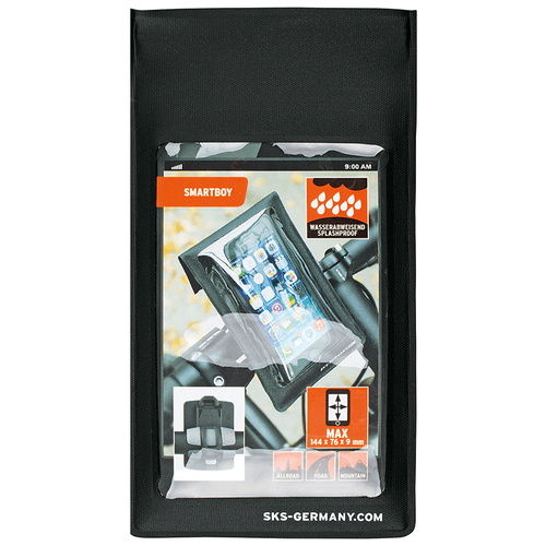 фото Крепление для телефона sks 2021 smartboy mount including smartphone bag 155 x 90 mm black