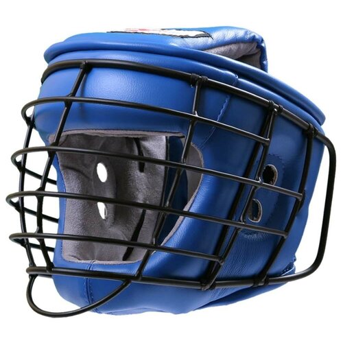 фото Шлем для рукопашного боя рэй-спорт титан-2 ш44ив m int синий