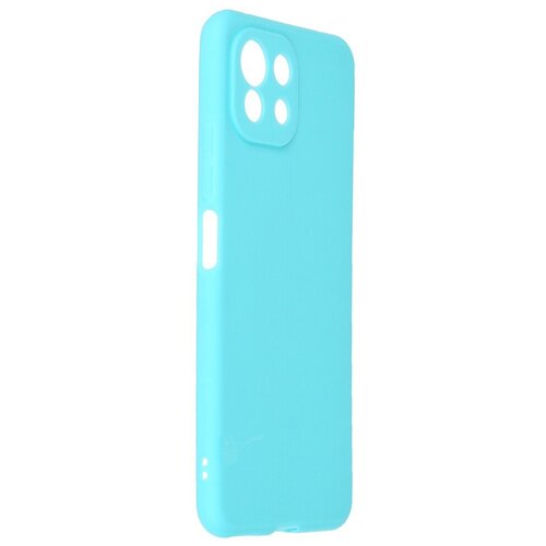 фото Чехол zibelino для xiaomi 11 lite/mi 11 lite soft matte turquoise zsm-xia-mi11-lite-cam-trq