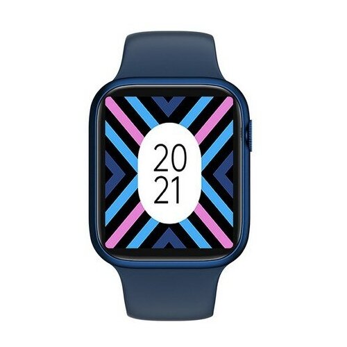 фото Смарт-часы smart watch w98 синие aspect