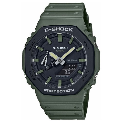 фото Casio мужские спортивные наручные часы casio ga-2110su-3a