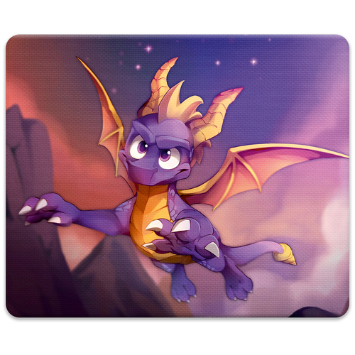 фото Коврик для мышки "spyro 6" ru-print / игровой коврик для мышки