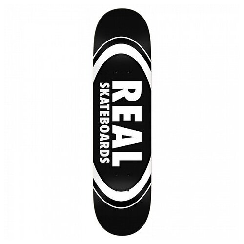 фото Дека скейтборд real skateboards team classic oval black