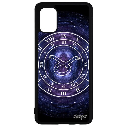 фото Красивый чехол на телефон // samsung galaxy a51 // "зодиак телец" дизайн знак, utaupia, синий