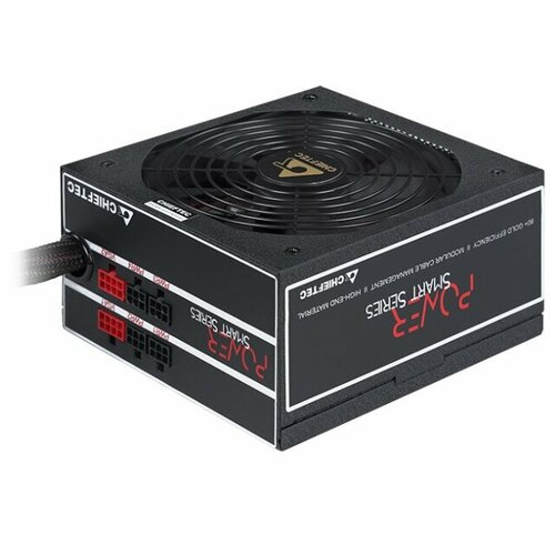 фото Блок питания chieftec power smart gps-750c atx 2.3, 750w, 80 plus gold, active pfc, 140mm fan, cable management retail {6}