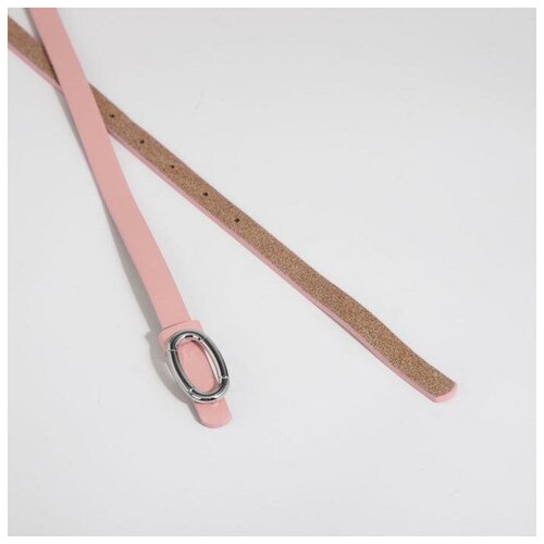 фото Ремень женский, ширина 1.4 см, гвоздик, цвет розовый yandex market