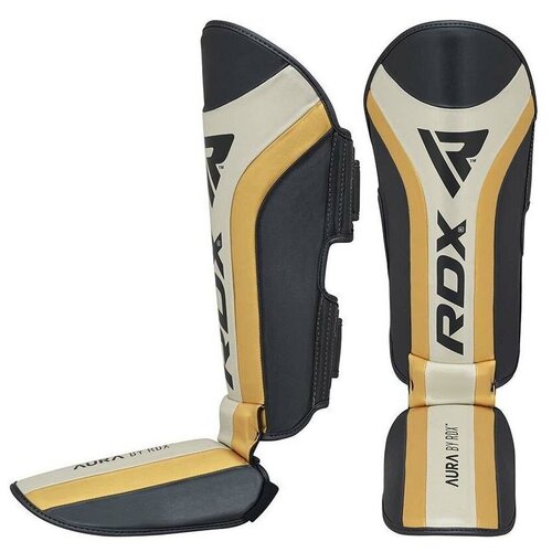 фото Шингарды защита ног rdx t17 aura shin instep guards искусственная кожа черный цвет черный размер l