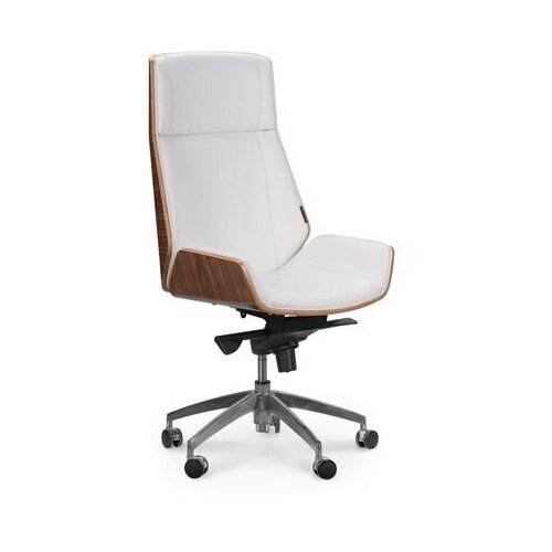 фото Компьютерное кресло norden патио белая кожа norden chairs