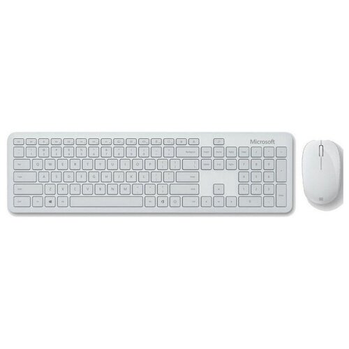 фото Набор клавиатура+мышь беспроводной microsoft bluetooth desktop, серый