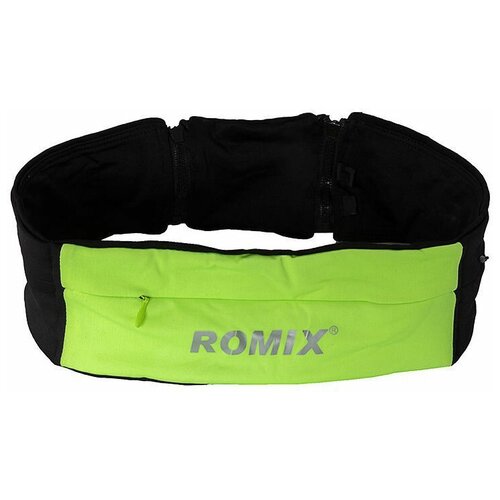 фото Пояс для занятий спортом с тремя карманами rh26 (размер l/xl) romix