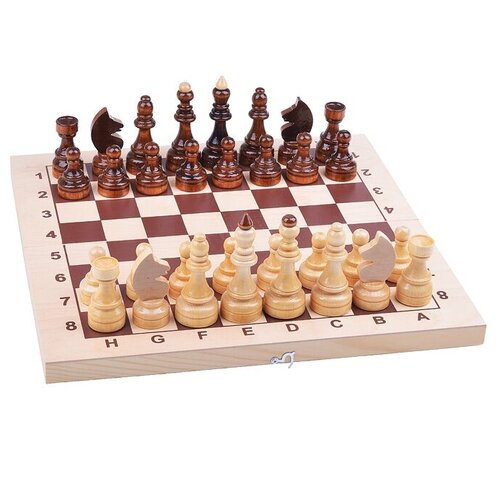 фото Шахматы десятое королевство гроссмейстерские, деревянные (поле 43*43 см)