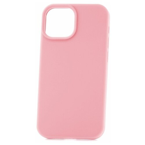 фото Чехол-накладка derbi soft plastic-3 для apple iphone 13 mini светло-розовый
