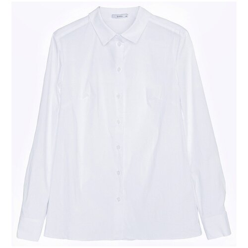 фото Рубашка emka fashion, размер 46, белый
