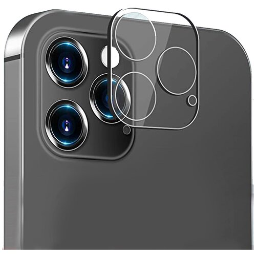 фото Защитное стекло для камеры apple iphone 12 pro / накладка для защиты камеры эпл айфон 12 про / premium качество (прозрачный) сotetci