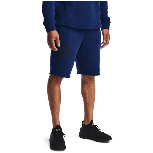 фото Шорты under armour rival terry collegiate short синий md 1361629-415