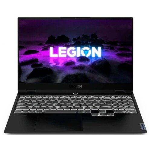 фото Ноутбук lenovo legion slim 7 15ach6 / 82k80019ru (15.60" 1920x1080/ ryzen 5 5600h 3300mhz/ 16gb/ ssd 1024gb/ nvidia geforce® rtx 3060 для ноутбуков 6144mb) ms windows 11 home/черный