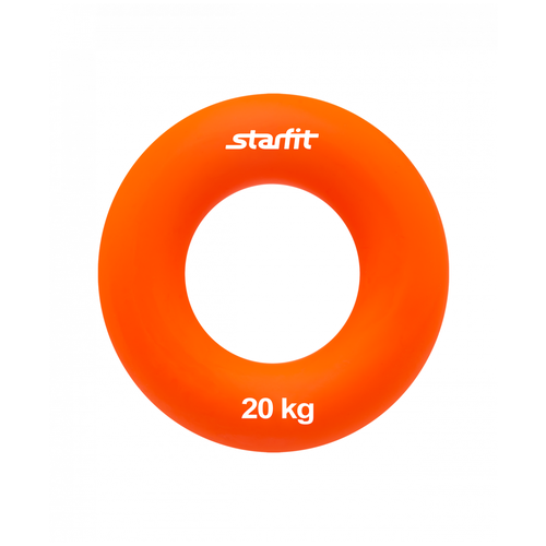фото Эспандер кистевой starfit es-403 "кольцо" 20кг(оранжевый)