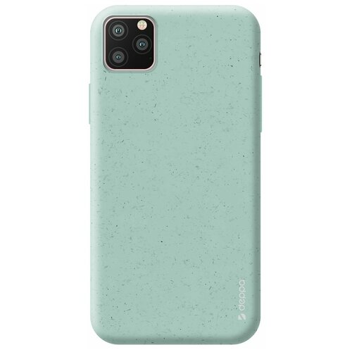 фото Чехол deppa eco case для apple iphone 11 pro, зеленый