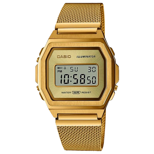 фото Японские наручные часы casio vintage a1000mg-9e